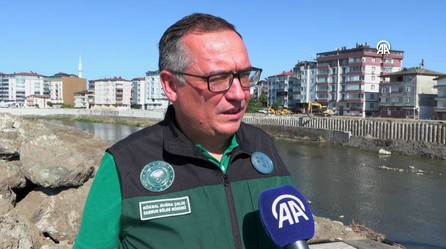 Terme Çayı'nın yatağı 30 metre genişletiliyor. Taşkınlarla gündeme gelmişti - Resim: 4